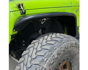 Combat Off Road Inner Fender Liners 2/4 Door Aluminum Powdercoat Jeep Wrangler 2007-2018